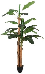 zöld mű banánfa 18 levéllel 150 cm