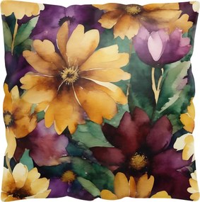 Dekoratív Velúr Párnahuzat 40x40 Velvet Velúr Őszi Színek