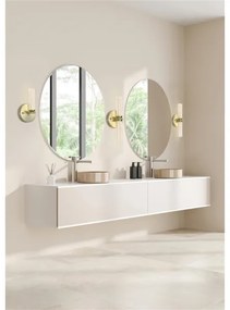 Searchlight 10371SB - ABERDEEN dimmelhető fürdőszobai fali lámpa, LED 7W/230V, IP44, sárgaréz