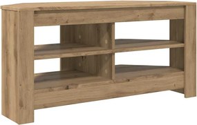 vidaXL SarokTVSzekrény Öreg fa 102 x 40,5 x 45 cm Faanyag