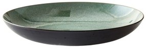 Zöld-fekete kőedény tál ø 40 cm Gastro Black/Green – Bitz