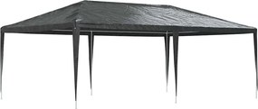 vidaXL antracitszürke rendezvénysátor 4 x 6 m 90 g/m²
