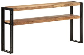 tömör akácfa tálalóasztal 150 x 30 x 75 cm