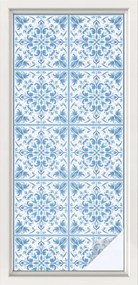 Szélvédőfólia Adatvédelem Ablakra Virágos díszek 50x116 cm