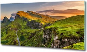 Fotó üvegkép Antik utcák 125x50