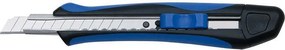 Univerzális kés, 9 mm, WEDO Soft-cut, kék/fekete (UW042)