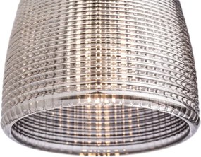 RENDL AZRIA závěsná kouřové sklo 230V LED G9 5W