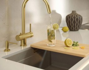 Konyhai csaptelep REA Caren BRUSH GOLD