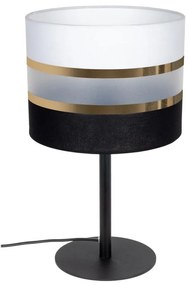 Asztali lámpa CORAL 1xE27/60W/230V fekete