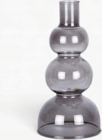 Present Time Big Gyertyatartó „Layered Circles” Dekoratív felfújható üveg