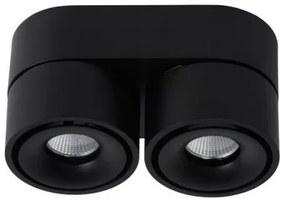 Lucide 35911/16/30 - LED Dimmelhető spotlámpa YUMIKO 2xLED/8W/230V fekete