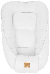 Fehér babafészek 55x83 cm – Meowbaby