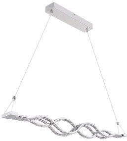 Globo 67109-30 - LED Szabályozható csillár zsinóron PILLA 1xLED/30W/230V + távirányító