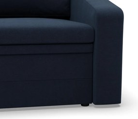 Vertico fekvőfotel, 80 cm széles, fonott, kék