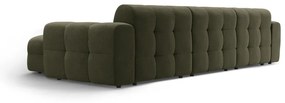 Zöld sarokkanapé (jobb oldali-heverő résszel) Kendal – Micadoni