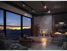 InFire - BIO kandalló 82,5x78 cm 3kW fehér