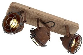 Okos spotlámpa rozsdabarna állítható 3 WiFi GU10-zel - Gina