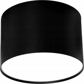 Mennyezeti Led lámpatest PZE-MKL907 Tuba Fekete 9W Változtatható Szín Cct Class IP54