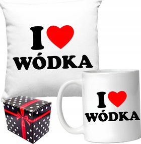 Vicces Ajándék Szett Karácsonyi Párna Bögre És Love Vodka Doboz