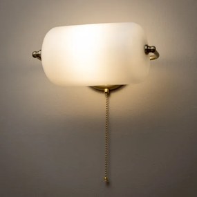 Brilagi - BANK OFFICE fali lámpa 1xE27/60W/230V sárgaréz/fehér