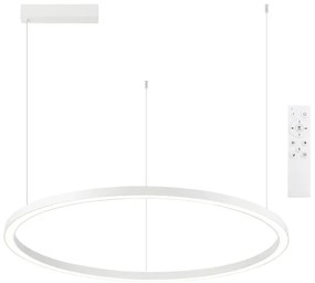 Brilagi - PORTOFINO fényerőszabályozható LED csillár kábelen LED/60W/230V, átm. 80 cm, fehér +DO