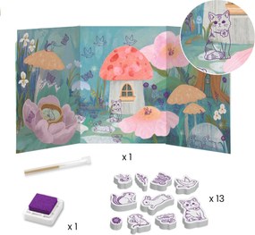 Kreatív műhely - 6 technika 1 dobozban - Bájos bolyhos - Fluffy box