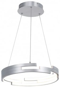 ITALUX MD16003097-1B-SIL VELAR Modern Led Függesztett Lámpa Ezüst LED IP20