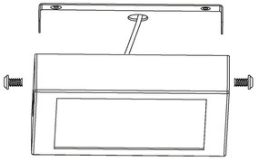 Eglo 96672 - LED RGBW Dimmelhető mennyezeti lámpatest FUEVA-C LED/15,6W/230V BT