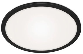 Briloner 7168-015 - LED Dimmelhető mennyezeti lámpa PIATTO LED/22W/230V fekete + távirányító