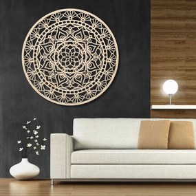 Fából készült mandala a falon | AFRODITA