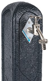 Kerti vízcsap, 900 mm, antracit