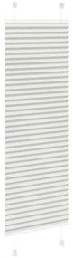 pliszírozott redőny világosszürke 45x100 cm szövetszélesség