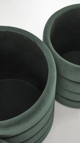 Pacho puff szett zöld