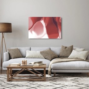 Kép - Piros absztrakt virág N⁰3 (90x60 cm)
