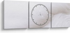 Kép - Fehér toll (órával) (90x30 cm)