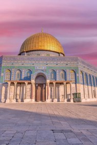 Poszter 30x45cm Al-Aksza mecset 3, Assaf Frank