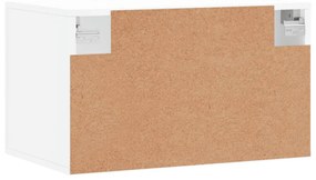 fehér szerelt fa faliszekrény 60 x 36,5 x 35 cm