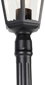 Okos kültéri lámpás fekete 200 cm IP44 Wifi ST64-gyel - Havana