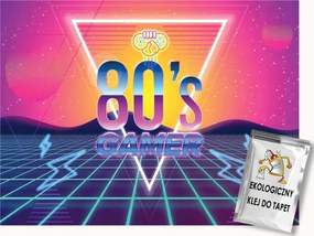Fotótapéta Flizelina 80`S Gamer Retro Neon Synthwave Gaming 400x280 ragasztó