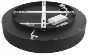 LED Dimmelhető mennyezeti lámpa NOVA LED/54W/230V 3000-6500K fekete + távirányító