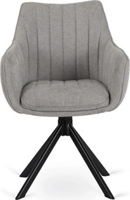 Krzesło Obrotowe MUMBAI Szare