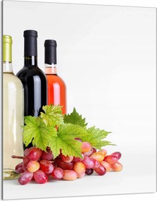 Üveg Vágódeszka 40x52 Bor a Konyhába