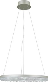 Italux glamour modern függeszték barlo ezüst itxpnd-34526-m-silv