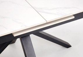 Platan bővíthető étkezőasztal fehér 140-180cm