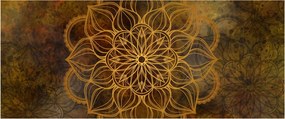 Kép - Az öröm mandala (120x50 cm)