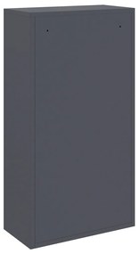 Csomagdoboz Antracit 44x22x82 cm Fém