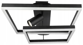 LED mennyezeti lámpa LED/38W/230V + 1xGU10/30W fekete