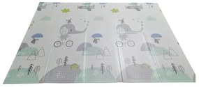 PETITE&MARS - Összecsukható játékszőnyeg CAMPY ELEPHANT&CITY