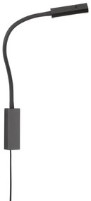 Fekete fém LED dimmelhető spotlámpa Raik – Fischer &amp; Honsel