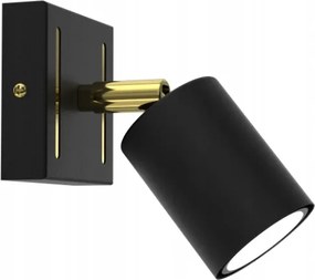 Ewilight ĂllĂthatĂł fali lĂĄmpa Laser GU10 fekete/arany